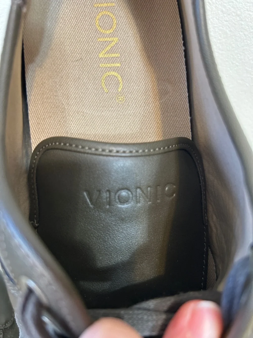 Vionic Olive Green Jerome Suede Low-Top Suede Sneakers